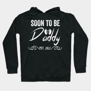 Soon To Be Daddy Est 2022 Funny Pregnancy Hoodie